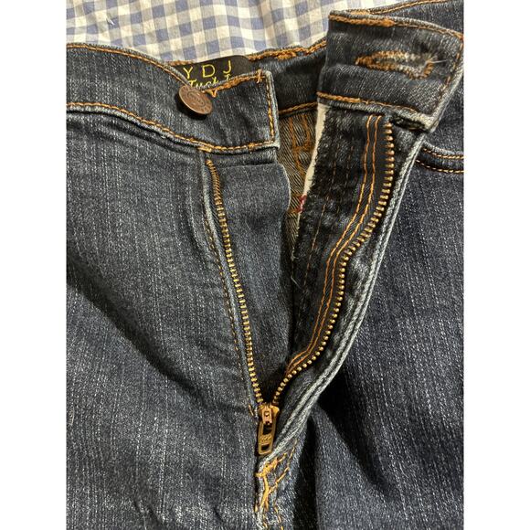 NYDJ Tummy Tuck Jeans Luxury Denim Women’s Size 10 Style 700 Dark Wash Slimming - Picture 6 of 8